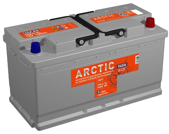Комплект Аккумулятор Titan Arctic Silver 100 Ач обратная полярность -/+ 6СТ-100.0 VL 2шт - артикул K0000200039