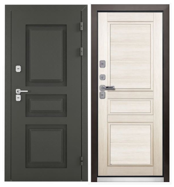 Дверь ВИНТЕР 100-2050/980/ L  999 MOCCO Бел дуб - артикул K0000169800