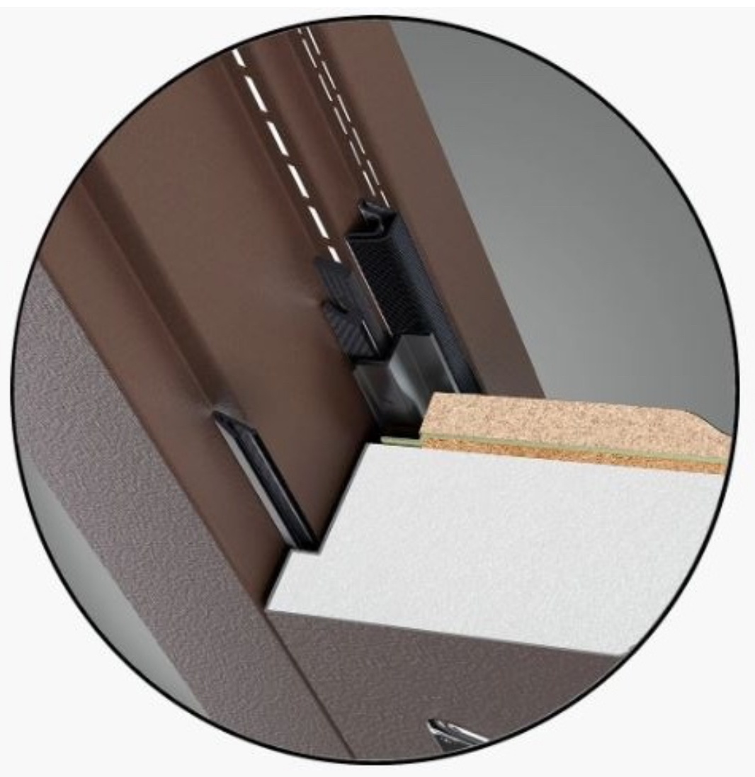 Дверь ВИНТЕР 100-2050/980/ R  999 MOCCO Дуб шале морёный - артикул K0000169802