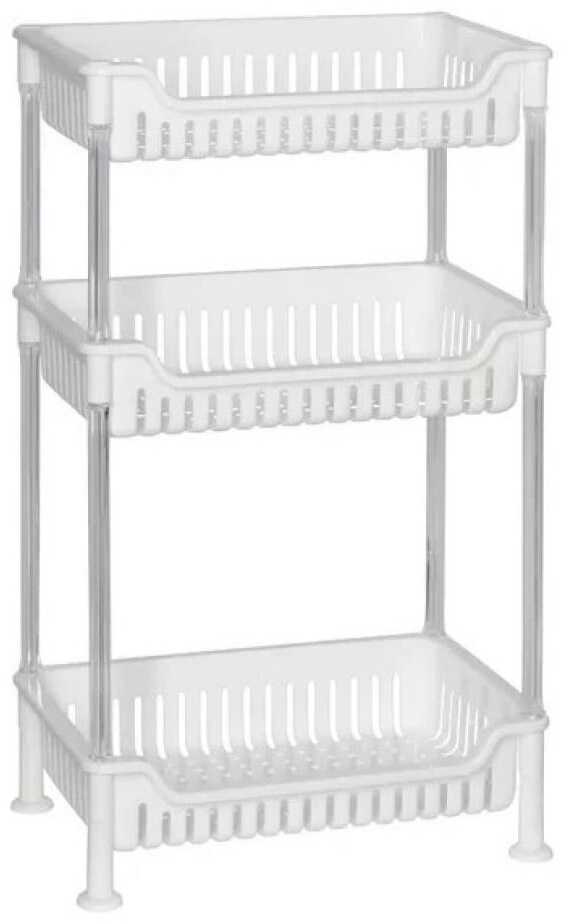 Этажерка прямоугольная трехэтажная GR-8351 - артикул K0000040319