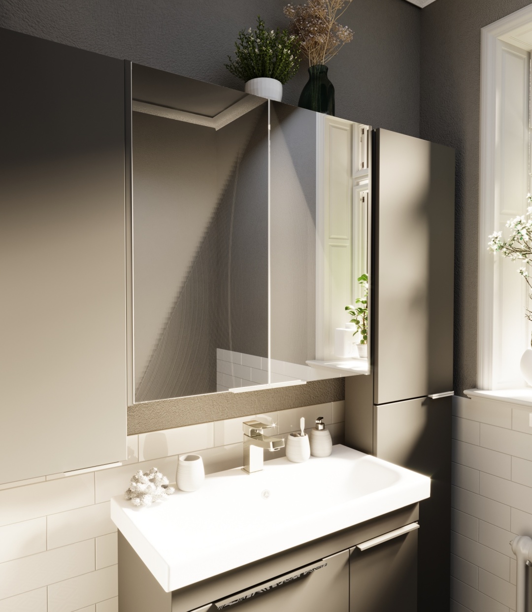 Шкаф Gaula 60Н 2д.White - артикул K0000080100