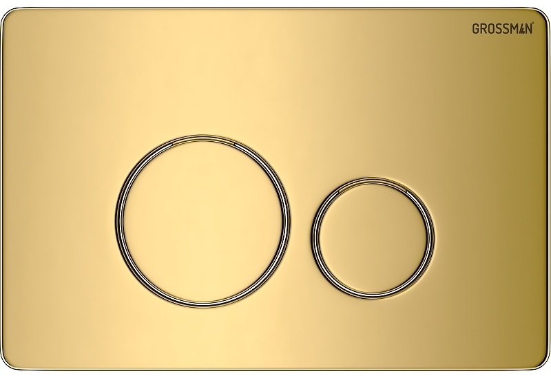 Клавиша смыва Grossman Style 700.K31.05.30M.30M золото глянцевый - артикул K0000107284