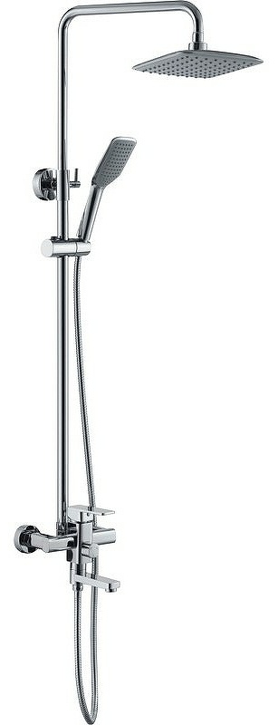 Душевая система HAIBA HB2402, тропический душ, латунь, хром - артикул K0000180667