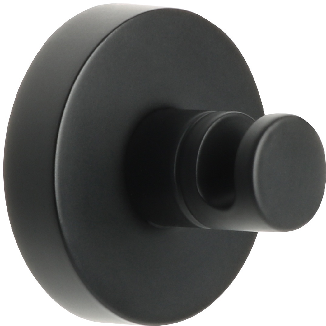 Fixsen Крючок одинарный FIXSEN "COMFORT BLACK" черный FX-86005 — купить в Алматы