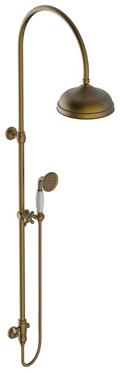 15335GG-002 Душевая колонна (без смесителя) Teorema Dune душевой набор, бронза - артикул K0000045326