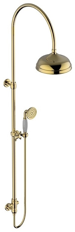 1533533-002 Душевая колонна (без смесителя) Teorema Dune душевой набор, (золото) - артикул K0000045335