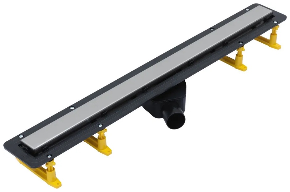 9.50006.SS INFINITY Линейный трап с двухсторонней вставкой нерж. сталь/ под плитку 850мм (324843) - артикул K0000206225