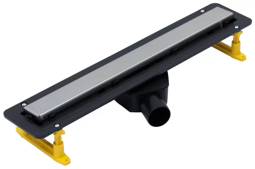 9.50003.SS INFINITY Линейный трап с двухсторонней вставкой нерж. сталь/ под плитку 550мм (324840) - артикул K0000206228