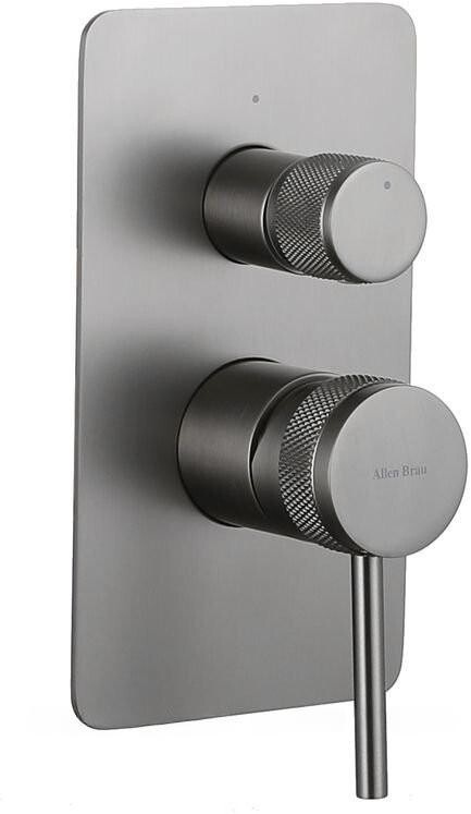 5.31011-MG PRIORITY X2 Смеситель встр. для душа, 2 выхода, Kerox,Easy box,графит браш (323748) - артикул K0000206331