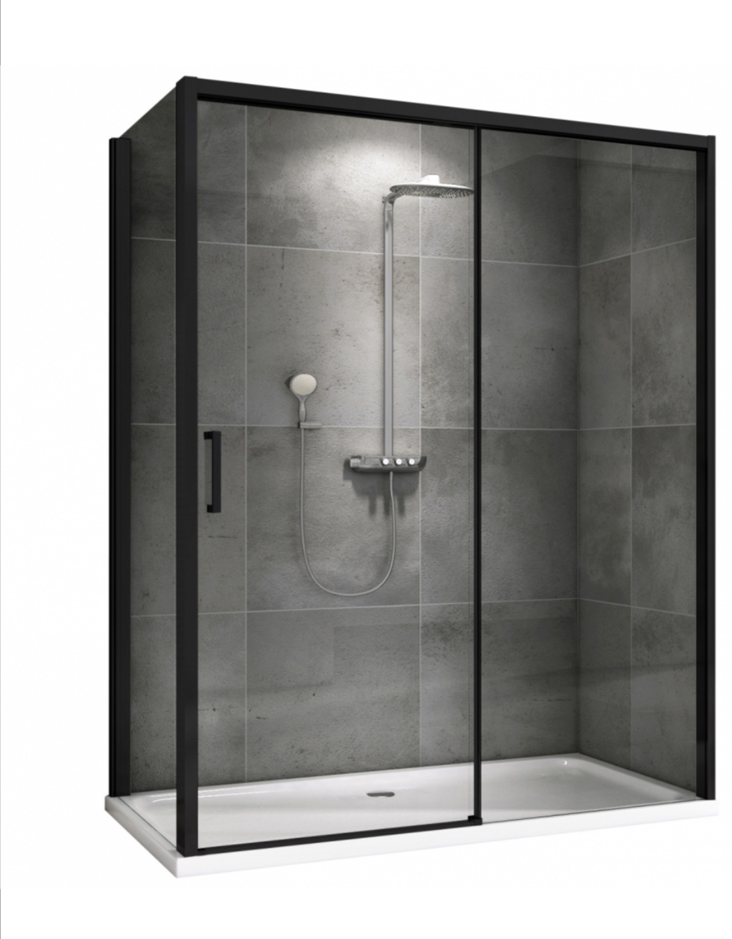Душевой уголок ABBER Komfort AG93160B-S102B - артикул K0000114709