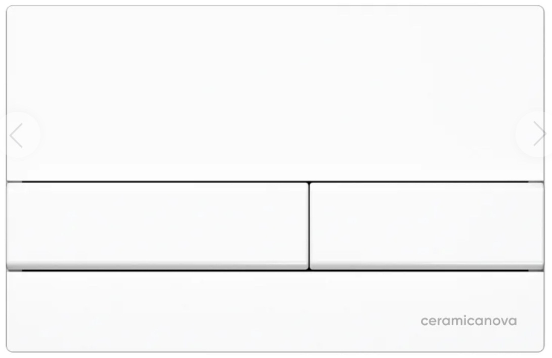 CN002W Кнопка Flat для инсталляции Invision цвет белый - артикул K0000219834