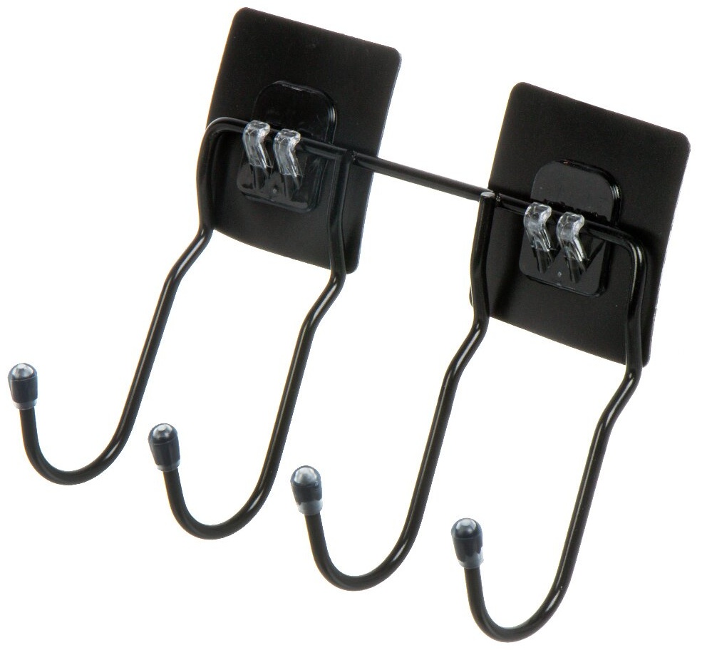 Держатель Potato P2805-4 настенный (4 крючка), Чёрный - артикул K0000105098