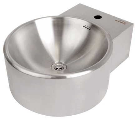 Раковина настенная нержавеющая коррозионно-стойкая сталь AISI 304 (0.8 мм - 2.0 мм) 3-008.1 - артикул K0000221583