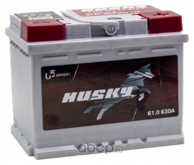 Аккумулятор 061 Husky  прямая полярность +/- - артикул K0000199880