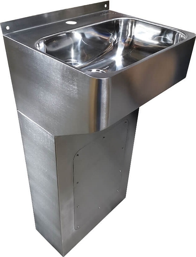 Раковина наполная нержавеющая коррозионно-стойкая сталь AISI 304 (1.0 мм - 2.0 мм) 3-030.1 - артикул K0000221502