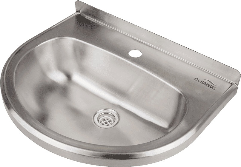 Раковина настенная нержавеющая коррозионно-стойкая сталь AISI 304 (1.0 мм - 2.0 мм) 3-042.1 - артикул K0000221514