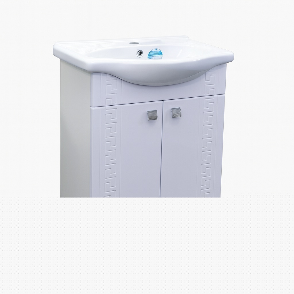 Комплект Тумба Афины 55 2 двери (с раковиной Исеть 55) - артикул K0000229705
