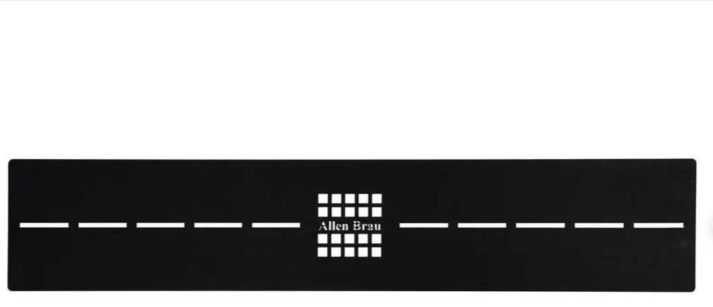 8.210N5-BBA Infinity накладка сифона, для поддона 140х80, черный браш (287588) - артикул K0000078080