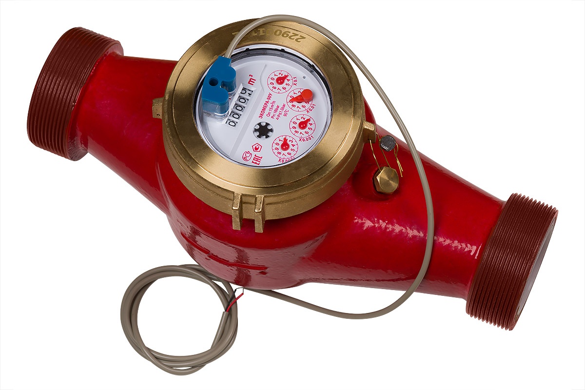 Счётчик воды ЭКОМЕРА-40Ч Универсальный импульсный - артикул K0000183887