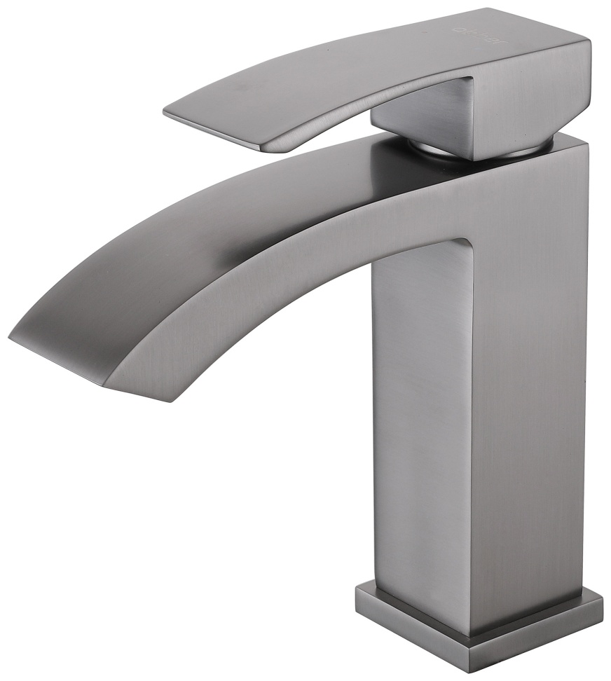 Смеситель ABBER Wasserfall AF8610NG для раковины, никель - артикул K0000231055