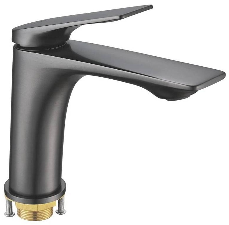 SHEVANIK Смеситель для раковины, оружейная сталь S9101T - артикул K0000230452