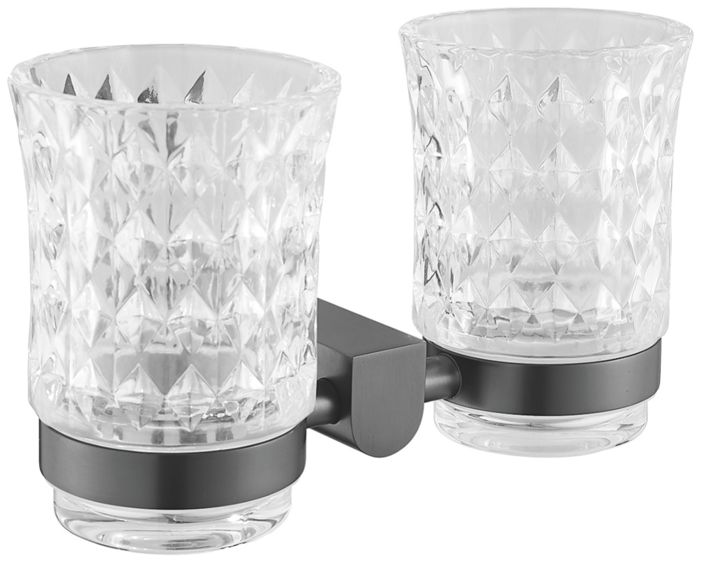 2-стаканов/стекл с держателем оружейная сталь RG1722T KABINKA.KZ - артикул K0000234409