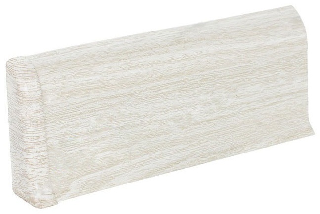 Плинтус IDEAL КЛАССИК/2,2м.*55мм./Ясень белый №252/40/, шт - артикул K0000237297