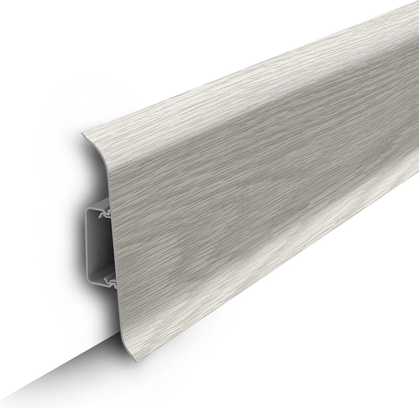 Плинтус IDEAL КЛАССИК/2,2м.*85мм./Дуб айсберг №230/20/, шт - артикул K0000237310