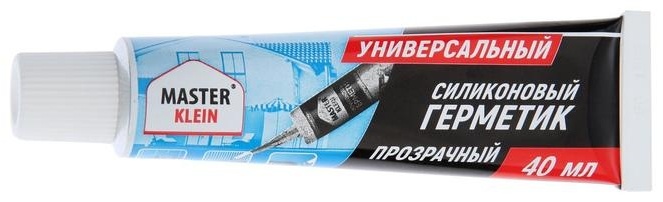 Герметик силиконовый "Master Klein" универсал. прозрачный /40 мл - артикул K0000236151