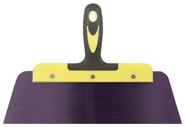 06462 Шпатель фасадный "Мастер", пружинная колоризованная сталь, двухкомпон. ручка, плоский 200 мм - артикул K0000235543