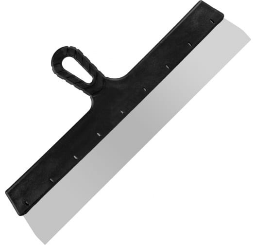 12-5-450 Шпатель фасадный "Мастер", прямой, нержавеющая сталь 0,4мм, пластиковая рукоятка, 450мм - артикул K0000235598