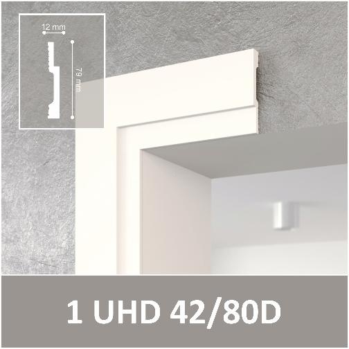 Плинтус Солид UHD/2м./Белый №42/80D/11/, шт - артикул K0000237326