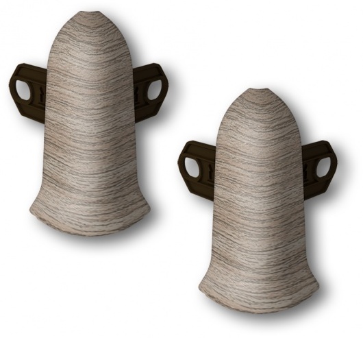 Угол нар. IDEAL КЛАССИК/55мм/Дуб капучино №205/20/, компл - артикул K0000237201