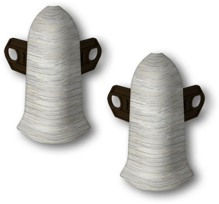 Угол нар. IDEAL КЛАССИК/55мм/Ясень серый №253/20/, компл - артикул K0000237208