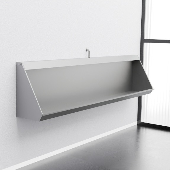 Писсуар коллективный антивандальный L 2000 мм правый - артикул K0000237526