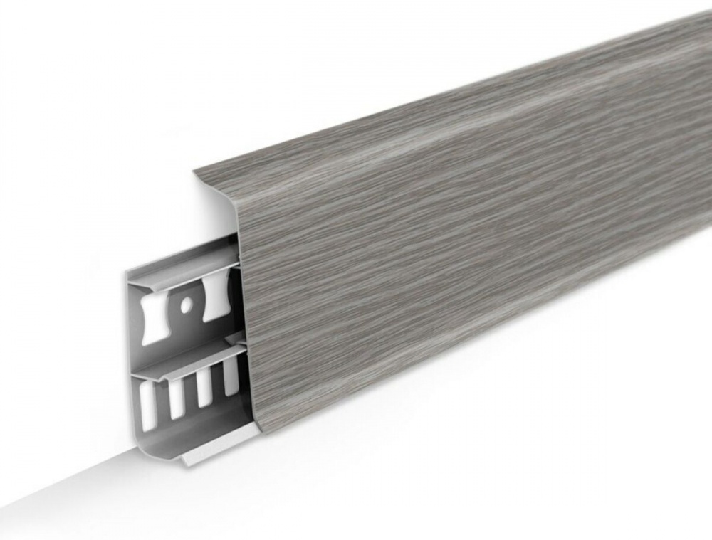 Плинтус IDEAL ДЕКОНИКА/2,2м.*70мм./Дуб пепельный №210/20/, шт - артикул K0000237276