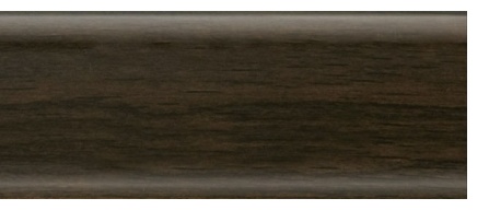 Плинтус с мягким краем Salag NGF024 Венге 2500*56 мм - артикул K0000236541