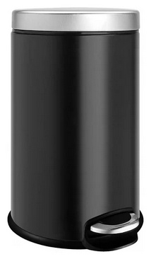 WW BERG BL 12L Педальное ведро. Черный матовый - артикул K0000264784