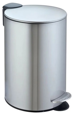 WW BETTA  MT  5L Педальное ведро. Матовая сталь - артикул K0000264792