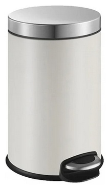 WW ERFIE WT 12L Педальное ведро. Белый - артикул K0000264813