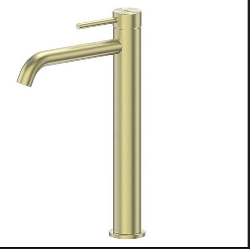 Смеситель ABBER Wasser Kreis 316 AF8111BG-L для накладной раковины, золото брашированное - артикул K0000231021