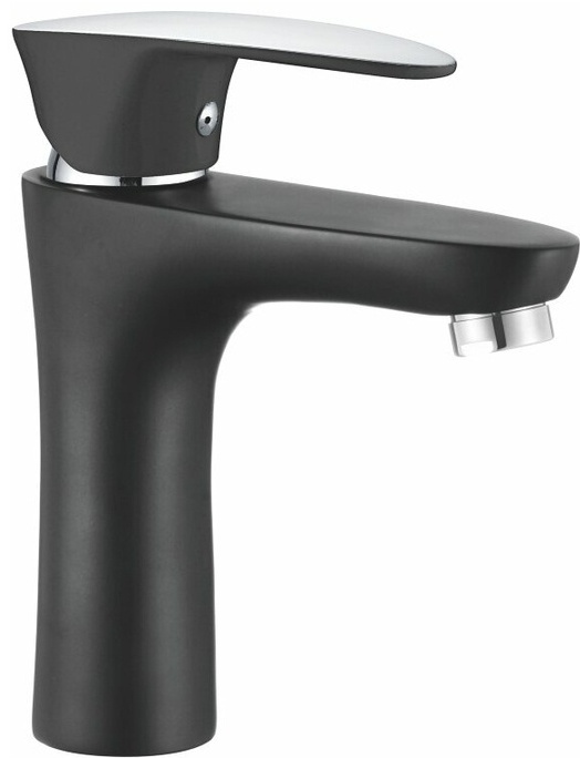 Cмеситель для раковины, черный  хром  S9801 H - артикул K0000230155