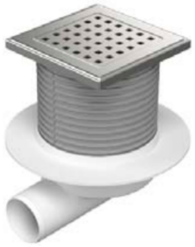 Трап точечный для пола, боковой слив MCH G1425NXL - артикул K0000262092