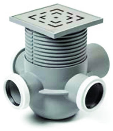 Трап точечный для пола, мульти-впускной, боковой слив MCH 801 - артикул K0000262104