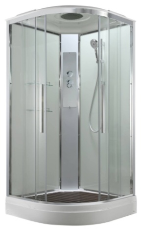 Душевая кабина EM2011T стандартная прозрачная 110*110*220 - артикул K0000262397