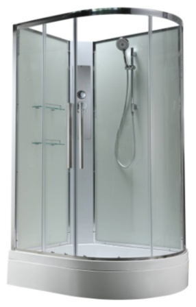 Душевая кабина EM3812LNT без крыши прозрачная 120*80*208 - артикул K0000262507