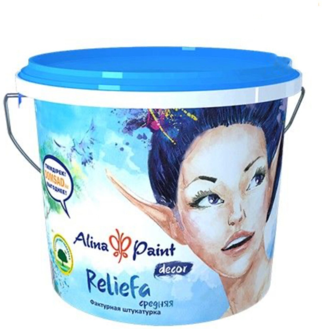 Акриловая, фактурная декоративная штукатурка Alina Paint Travera, 25 кг - артикул K0000245241