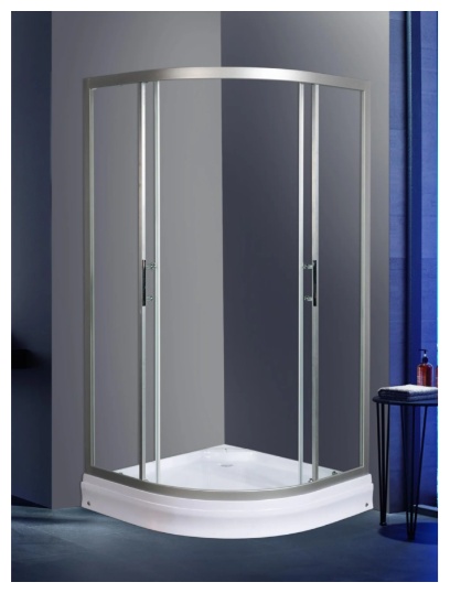 WW500 С 100/189 H15 Душевое ограждение с поддоном - артикул K0000297973