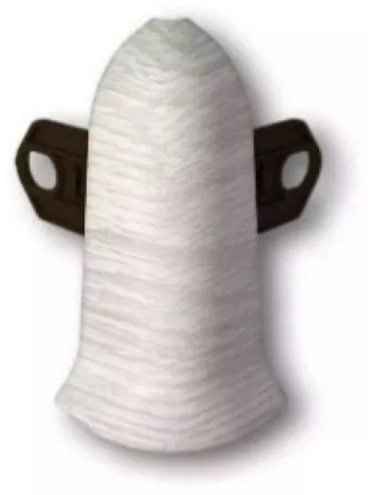 Угол нар. IDEAL КЛАССИК/55мм/Дуб айсберг №230/20/, компл - артикул K0000237200