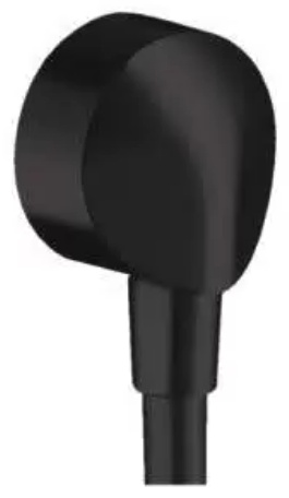 Подключение для душевого шланга, черный Hansgrohe FixFit E 27454670 - артикул K0000263081